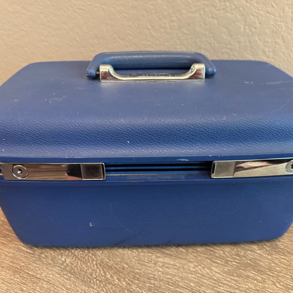 Samsonite Navy Blue Makeup Organizer